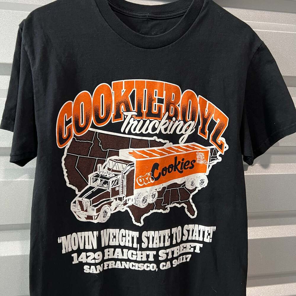 Cookies x OTXBOYZ Moving Weight Black T-Shirt